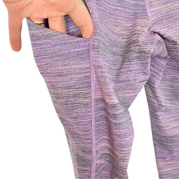 Lululemon Speed Tight IV Womens 4 Small Space Dye Camo Tender Violet Black Grape - Picture 4 of 16